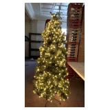 Lighted artificial Christmas tree approx. 7ï¿½