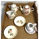 Floral dishware