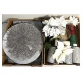 Candles/ place mats/ decor
