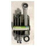 Pittsburgh 4PC Ratcheting box end wrench set
