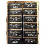 12 boxes of blazer brass ammunition, 45 auto