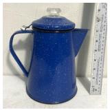Vintage enamelware coffee perkilator