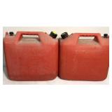 Large gas cans (some gas)