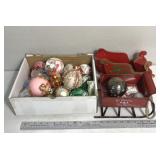 Christmas ornaments/decorative slays/other