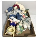 Easter themed stuffed animals