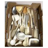 Plastic kitchen utensils