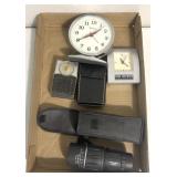 Clocks & binocular