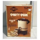 West Bend party perk