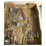 Metal kitchen utensils