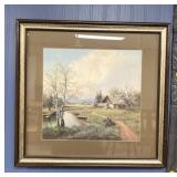 22 x 20" framed print