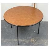 40 inch wide card table some marks