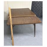 5ï¿½ x 42" crafting or dining table w/2 it relieves