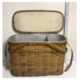 Vintage cooler basket