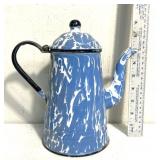 Enamel coffee pot