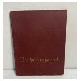 Vintage book The torch is passed 1961