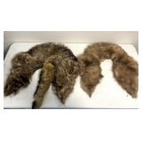 Animal fur shalls & tail