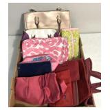 Pink & red purses