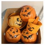 Trick-or-treat baskets