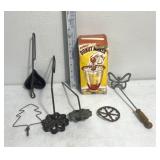 Vintage donut maker & molds