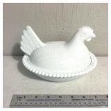 Indiana milk "hen on best" dish
