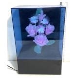Vintage Lighted floral decor