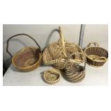 Variety of baskets