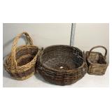 3 baskets