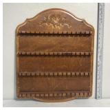 Wooden spoon organizer