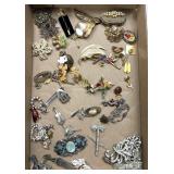 Broaches and pins