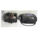 Battery charger & air compressor