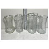 Glass vases