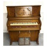 Vintage silver chimes organ 44 inches