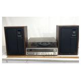 Zenith integrated stereo system with record