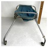 Vintage collapsible baby walker some ware