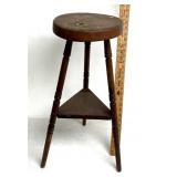 Vintage tripod stool/repurpose plant stand