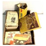 Vintage kitchen items/mug tree set/seal a