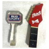 Tap bud light & Budweiser