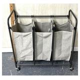 Portable laundry cart