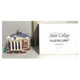 Department 56-Village Public library