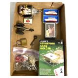 Cards/ card holder/ keys/ souvenirs
