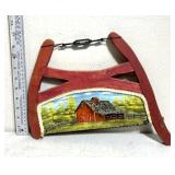 Vintage printed saw-small