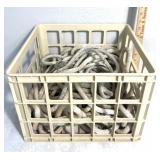 Rope & plastic crate