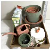 Gardening items-cookie jar-waterer