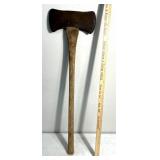 Vintage double-sided ax