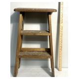 Wooden step ladder
