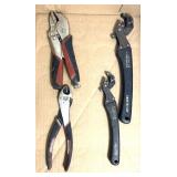 Craftsman vice grips/clinch wrenches/snipers