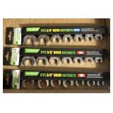 Pittsburgh crowfoot wrench set