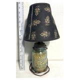 Ball canning glass themed lamp