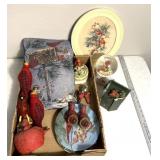 Cardinal/bird theme decor