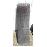 Large roll of fencing